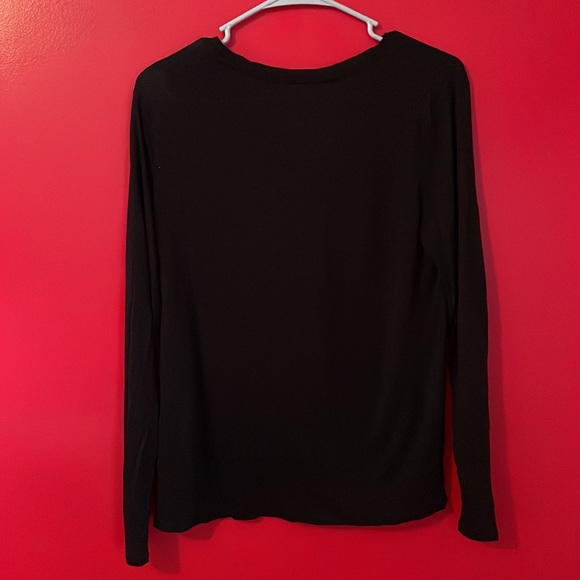 Express Black Long Sleeve Shirt - Picture 2 of 4